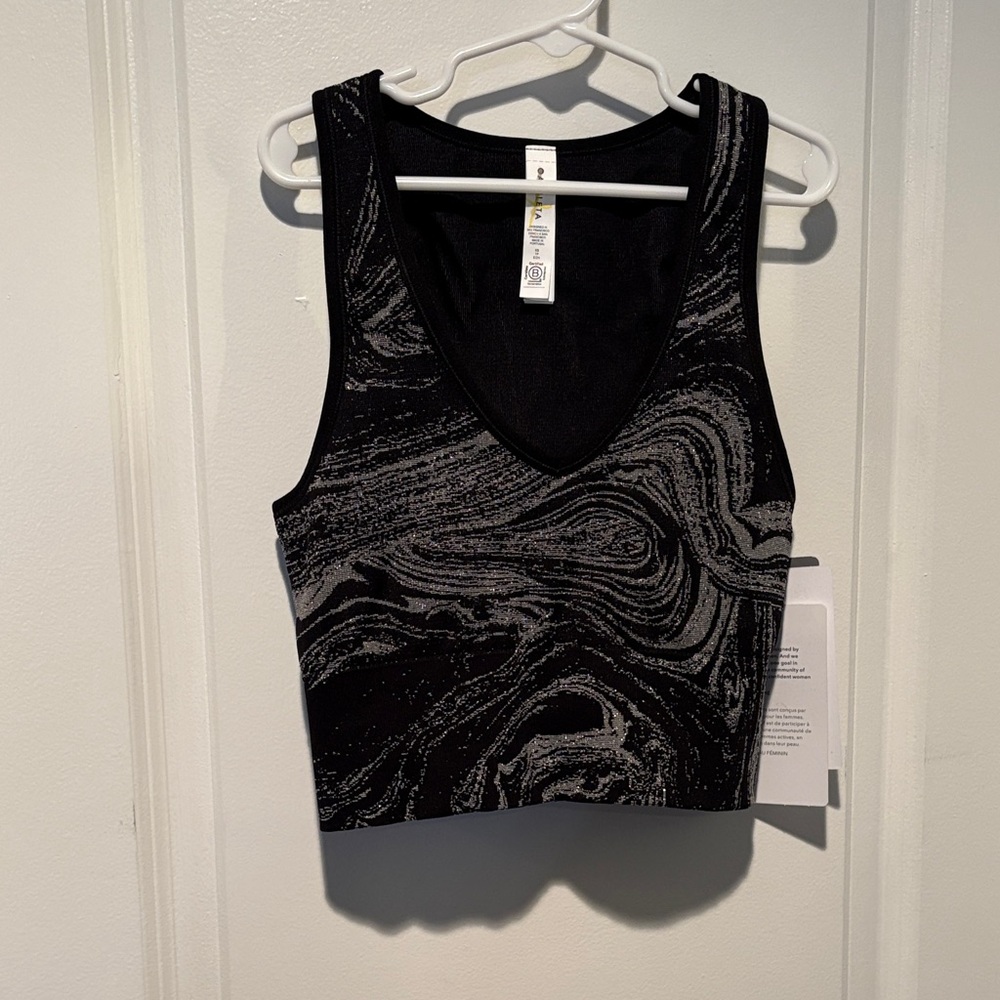 Athleta Aurora seamless shine tank nwt